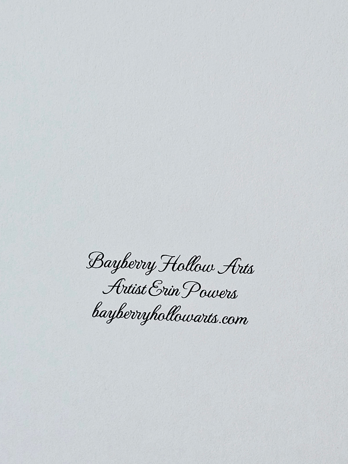Christmas Greeting Card Watercolor Print 'Christ the Savior' 5x7" with Envelope