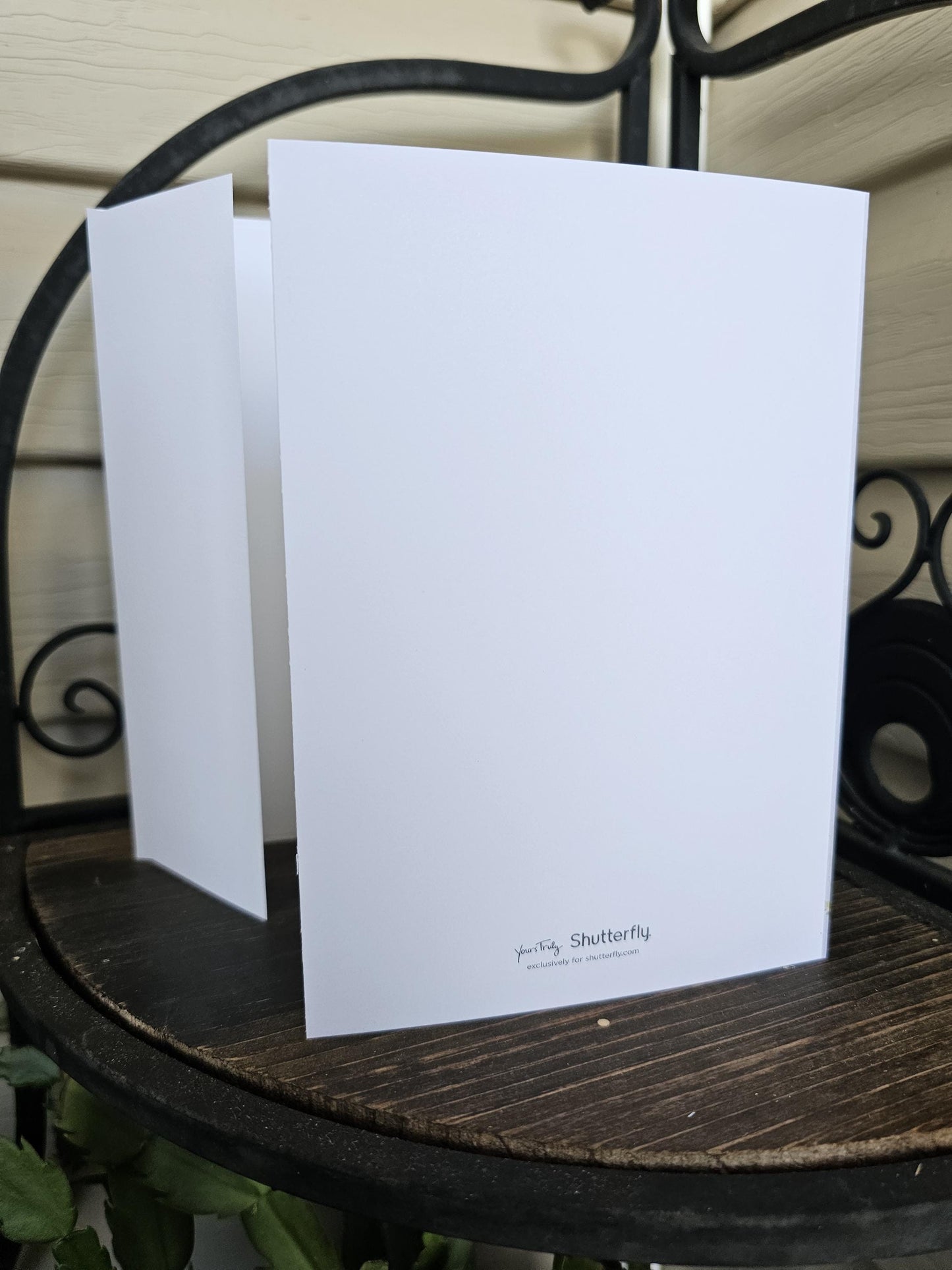 Watercolor Pumpkin Greeting Card: 'Autumn Blessings' 5x7 with White Envelope