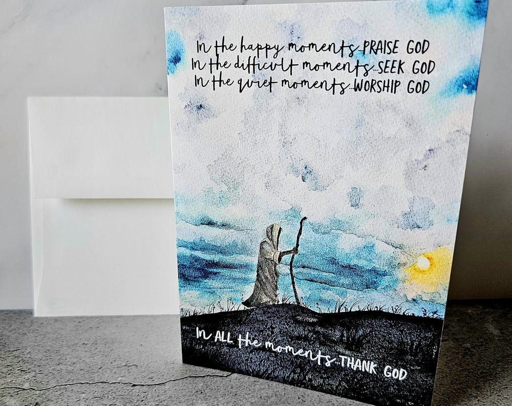 Christian Watercolor Greeting Cards