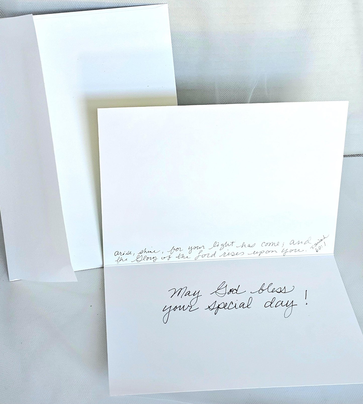 Watercolor Print Horses on Beach Birthday Card: Christian Art Print (5x7)