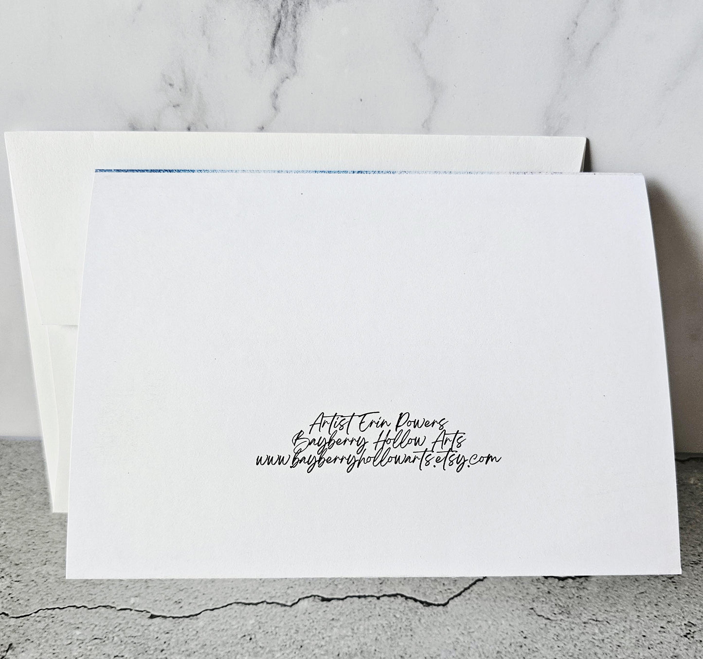 NEW Artisan Watercolor Art Print Father's Day Christian Greeting Card 5x7 With Env and Proverbs 20:7 Verse