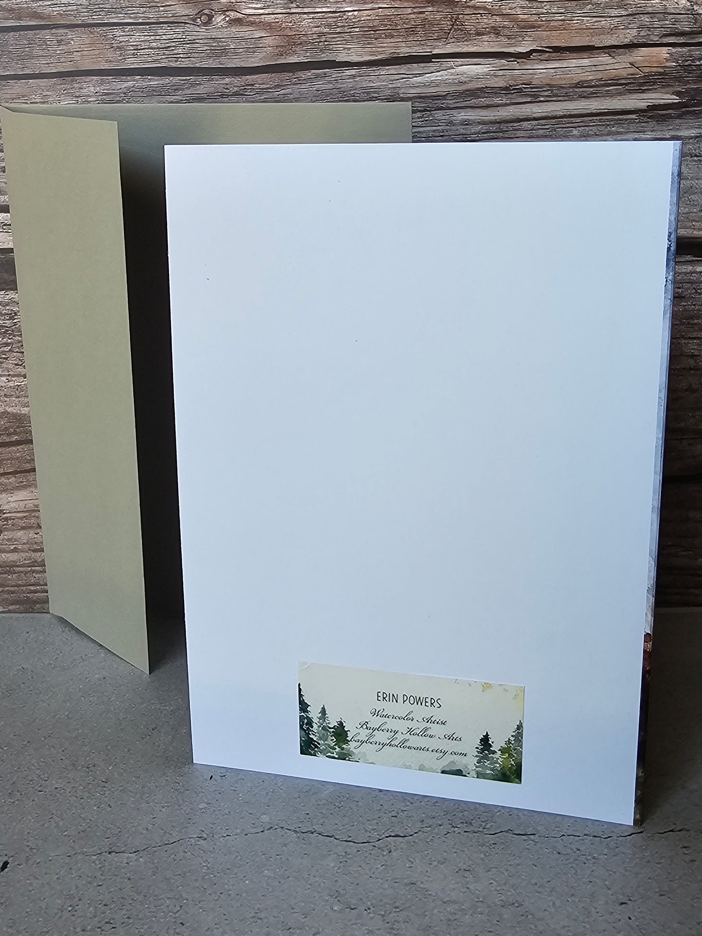 New Watercolor Print 'Happy Mother's Day' Card 5x7 with Envelope
