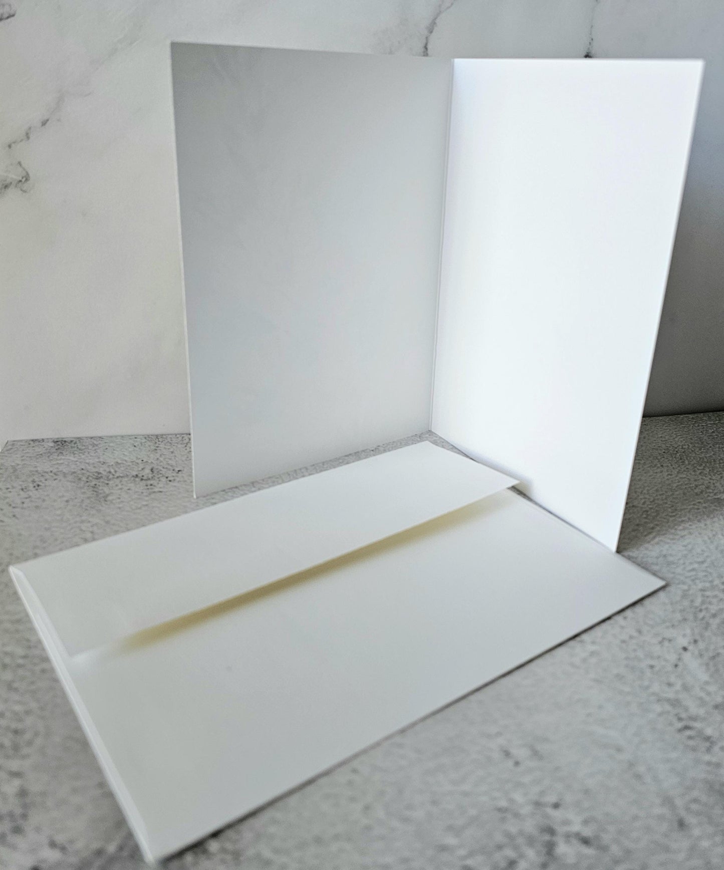 Watercolor Gladiola Art Cards: Floral Greeting Card Set (5x7)