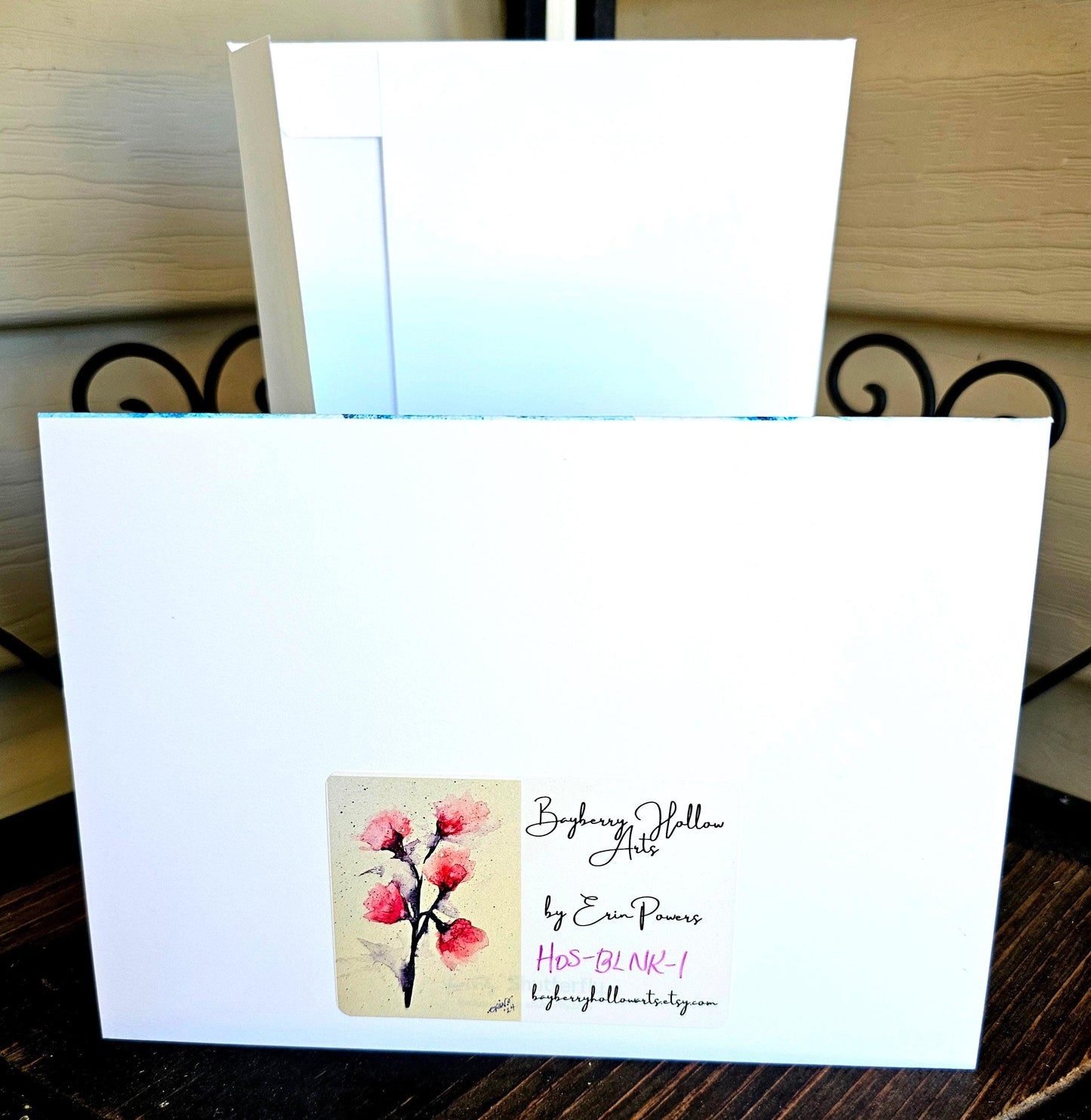 Watercolor Print Horses on Beach Birthday Card: Christian Art Print (5x7)