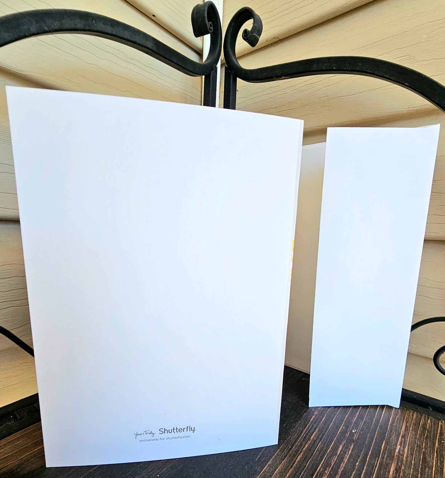 Winter Moon Watercolor Greeting Card: Blank 5x7 Art Card