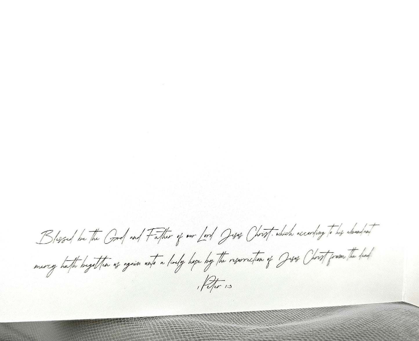 Easter Chick Watercolor Print Christian Card With White Envelope Gold Foil