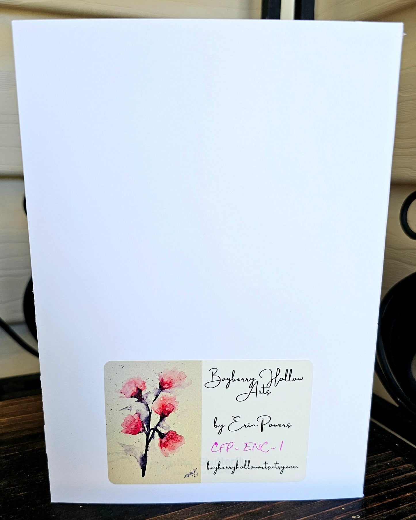 'You Are Loved' Watercolor Floral Greeting Card (5x7)