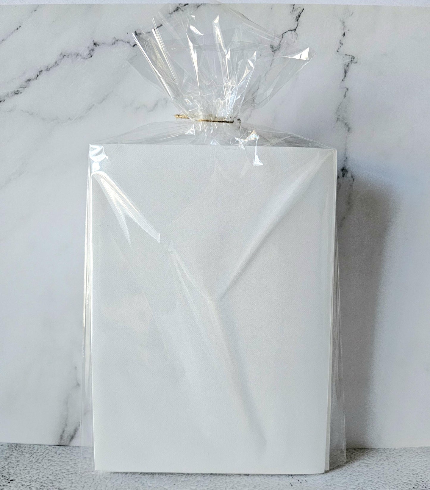 Watercolor Tulip Tree Greeting Cards: Spring Floral Blank Notecards, Set of 5