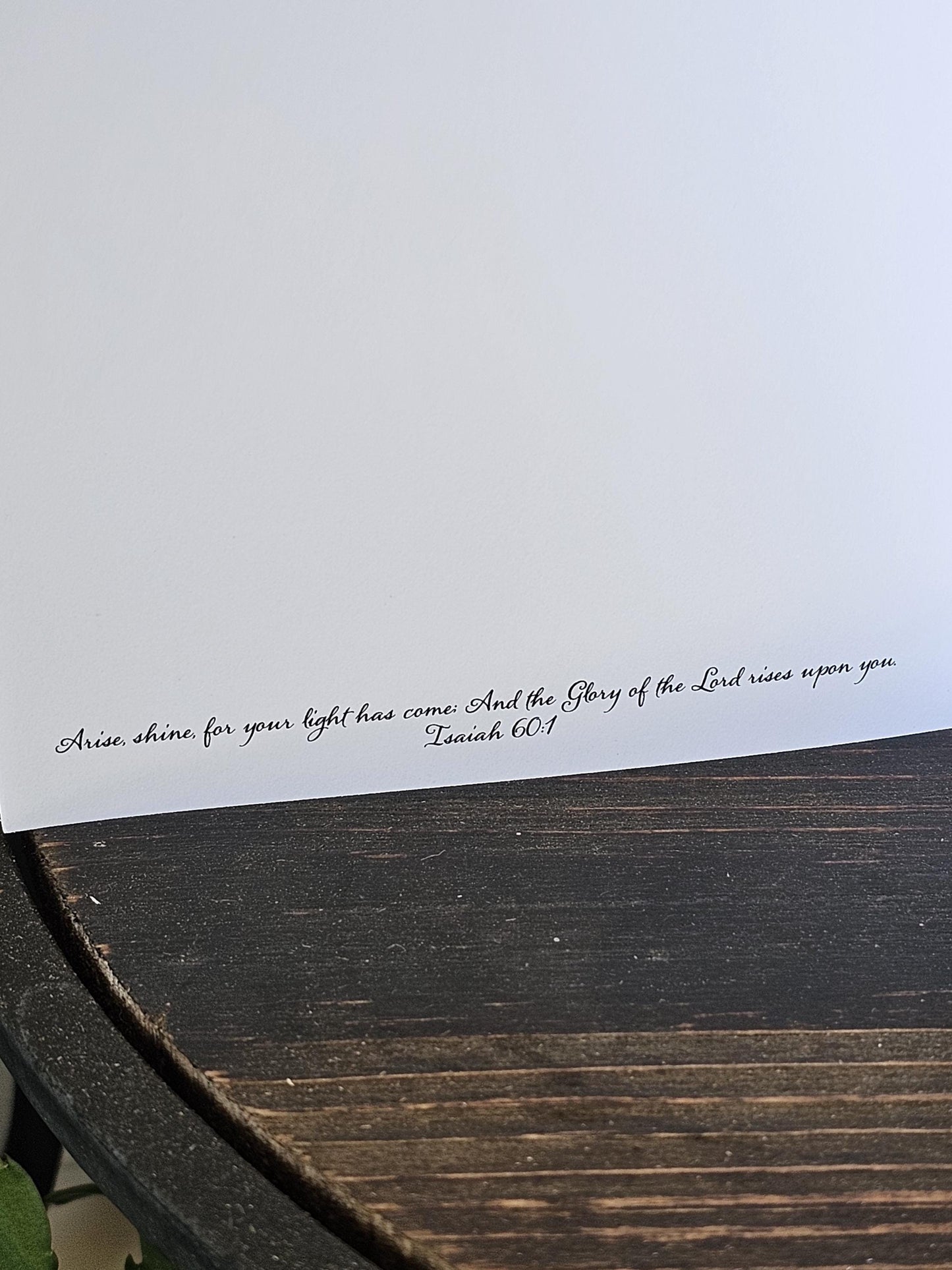 Red Sunflower Watercolor Art Print: Hello Sunshine Fall Greeting Card