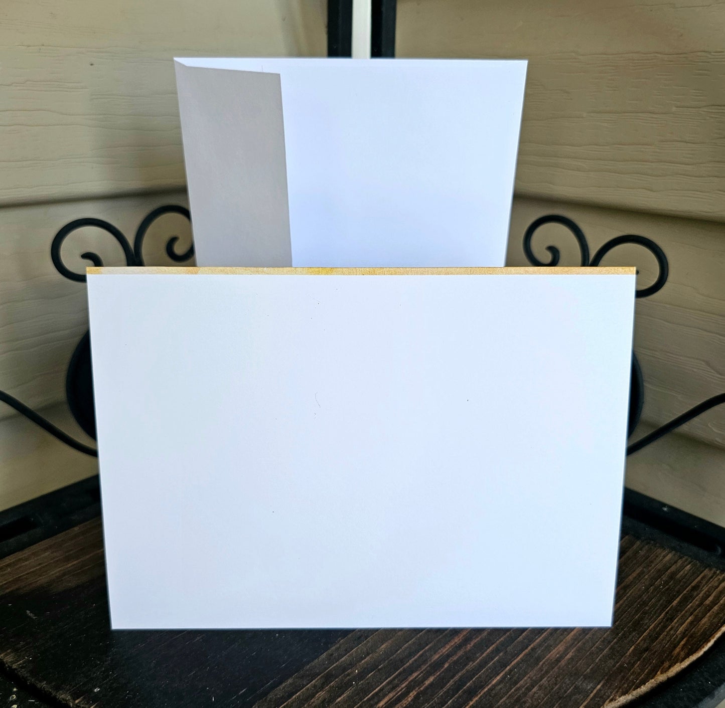 Watercolor Print Shih Tzu Pups Birthday Greeting Card: 5x7 Blank Inside
