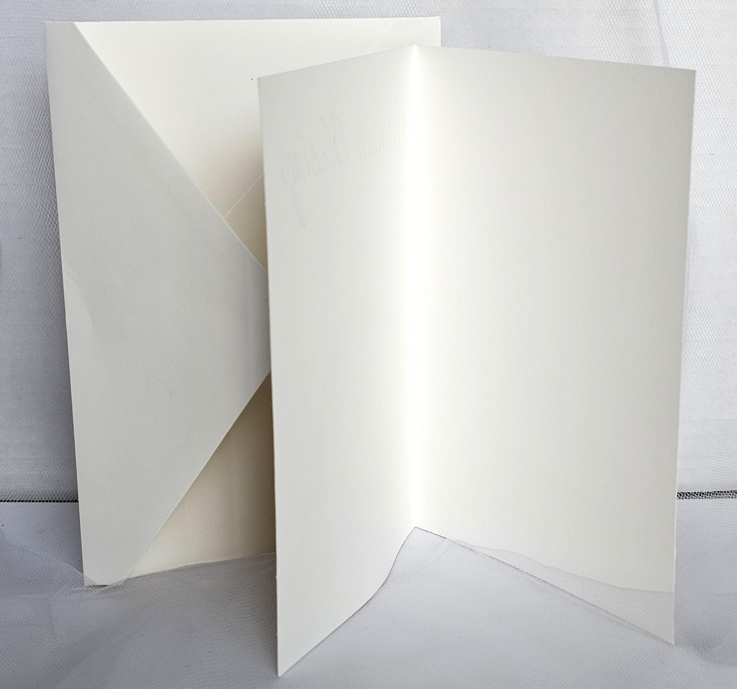 Original Watercolor Art Greeting Card 'Autumn Blessings' Pumpkins 5x7 With White Envelope